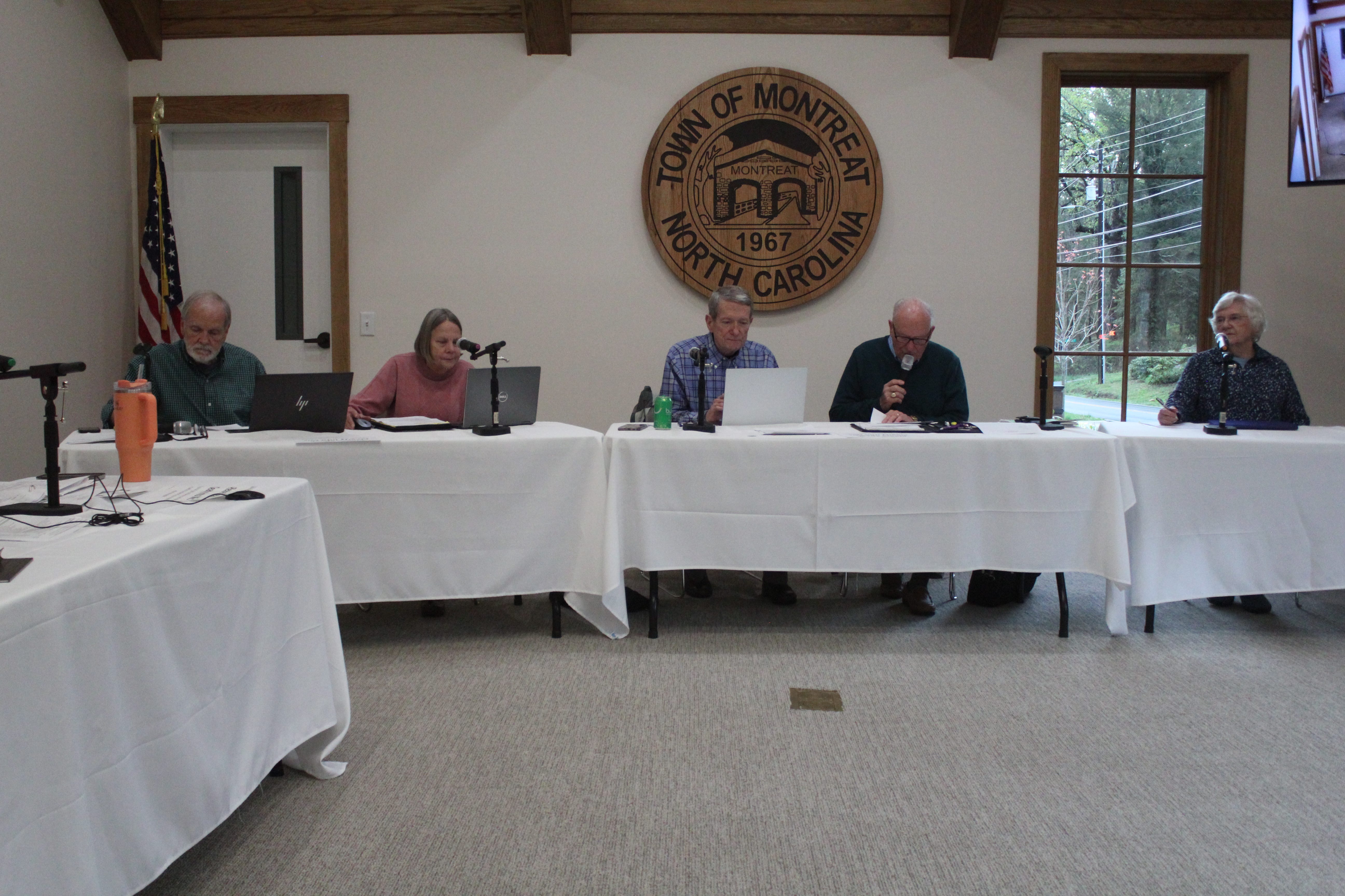 The Montreat Board of Commissioners met for a regular session meeting April 11.